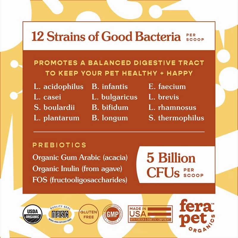 Fera Pet Organic Probiotics