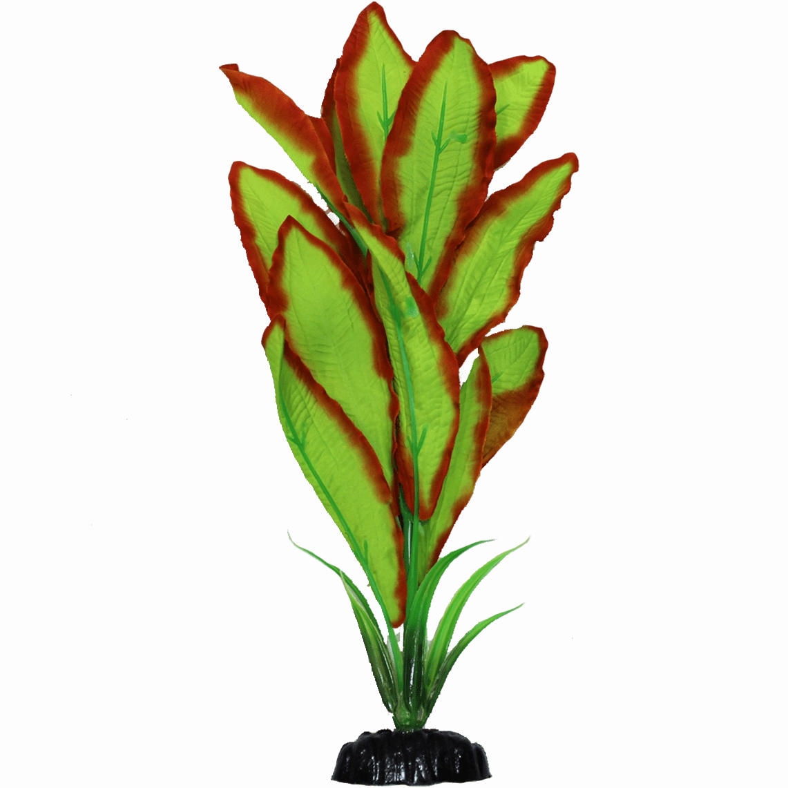 Fish Gear Amazon Sword Silk Aquarium Plant (12")