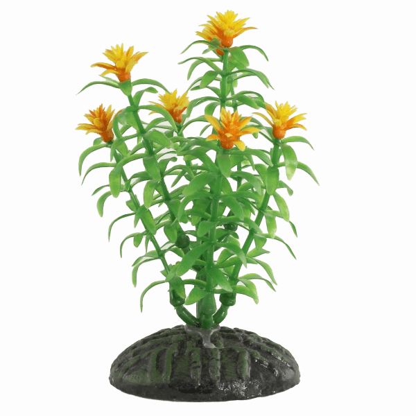 Fish Gear Blooming Ludwiga Plastic Betta Plant (4")