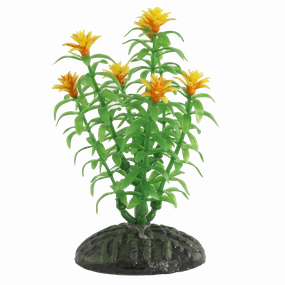 Fish Gear Blooming Ludwiga Plastic Betta Plant (4")
