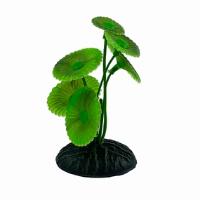 Fish Gear Buttercup Lily Plastic Betta Plant (4")