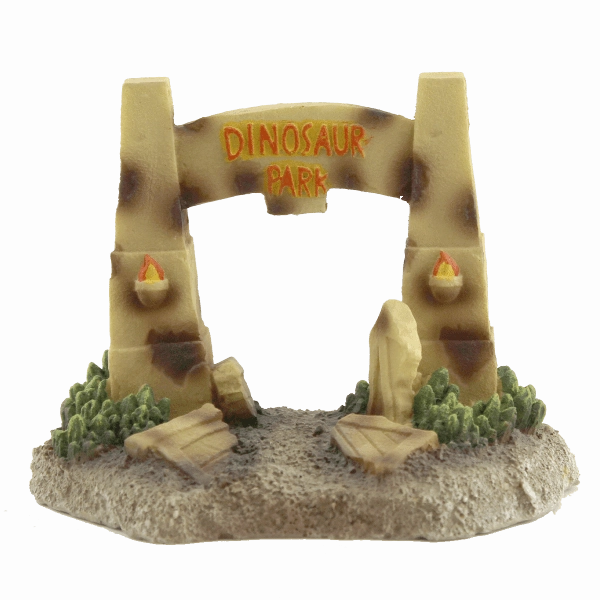 Fish Gear Dinosaur Park Aquarium Ornament