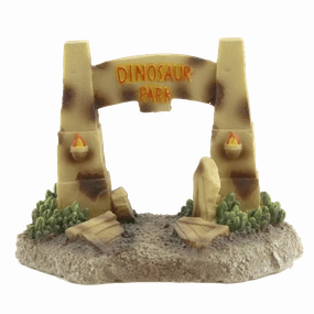 Fish Gear Dinosaur Park Aquarium Ornament