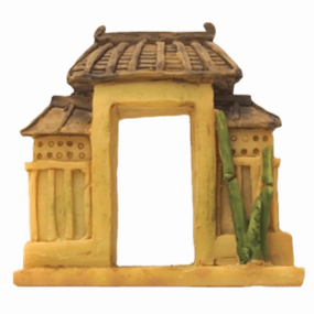 Fish Gear Entrance Way Aquarium Ornament