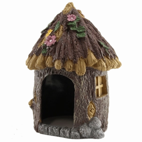 Fish Gear Fairy House Aquarium Ornament