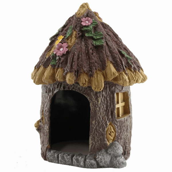 Fish Gear Fairy House Aquarium Ornament
