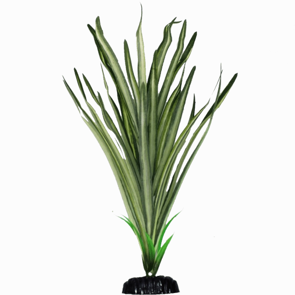 Fish Gear Green Acorus Silk Aquarium Plant (16")