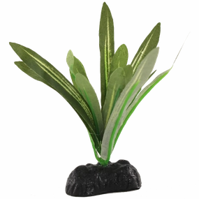 Fish Gear Green Acorus Silk Betta Plant (4")