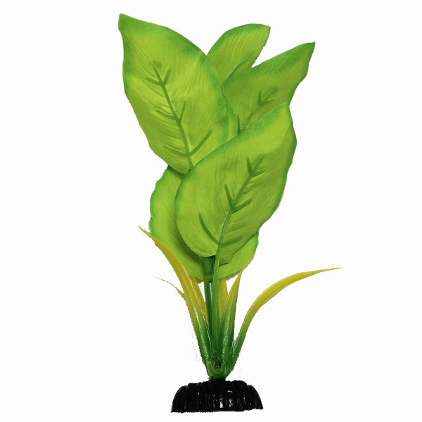 Fish Gear Green Anubias Silk Aquarium Plant (8")