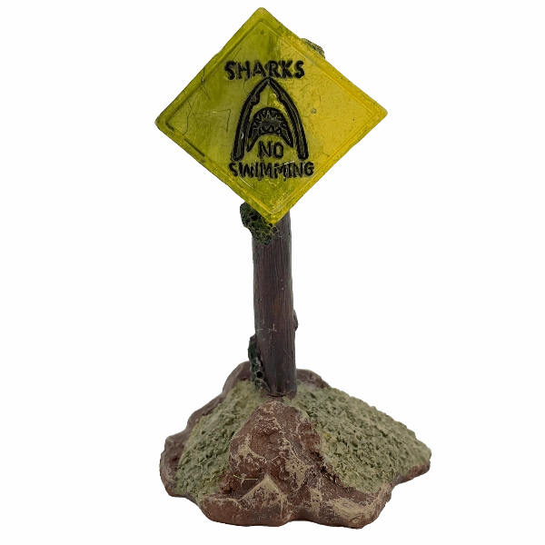 Fish Gear No Swimming Betta Ornament