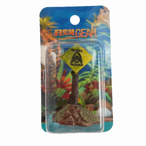 Fish Gear No Swimming Betta Ornament