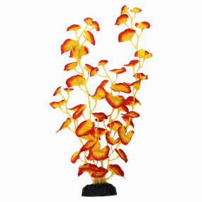 Fish Gear Orange Cardamine Silk Aquarium Plant (16")