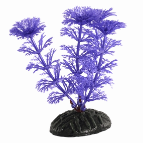 Fish Gear Purple Cabomba Plastic Betta Plant (4")