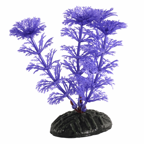 Fish Gear Purple Cabomba Plastic Betta Plant (4")