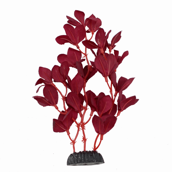 Fish Gear Red Bacopa Silk Aquarium Plant (8")