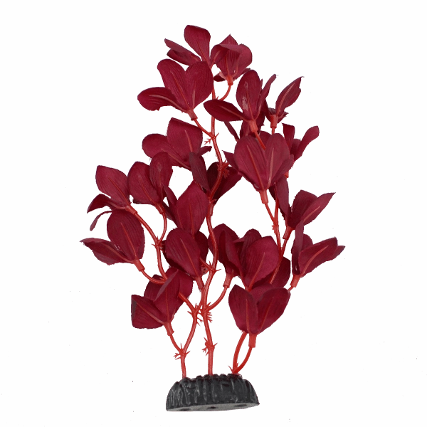 Fish Gear Red Bacopa Silk Aquarium Plant (8")