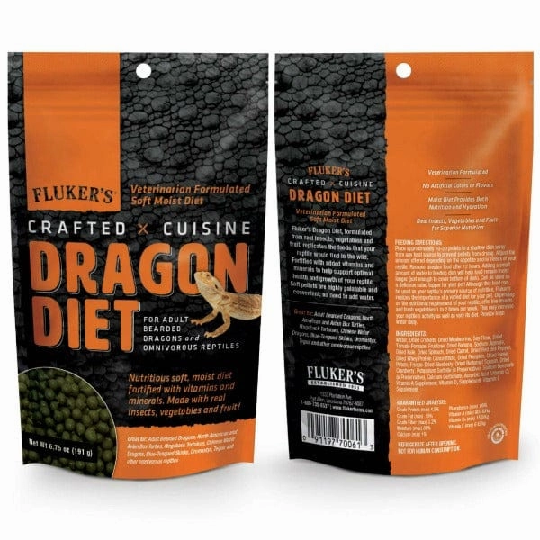 FLUKER'S Crafted Cuisine Adult Bearded Dragon Food