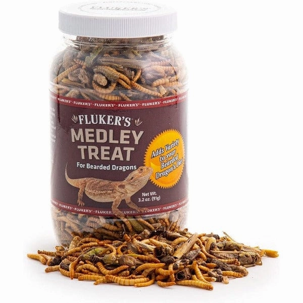 Fluker's Freeze Dried Medley Bearded Dragon Treat