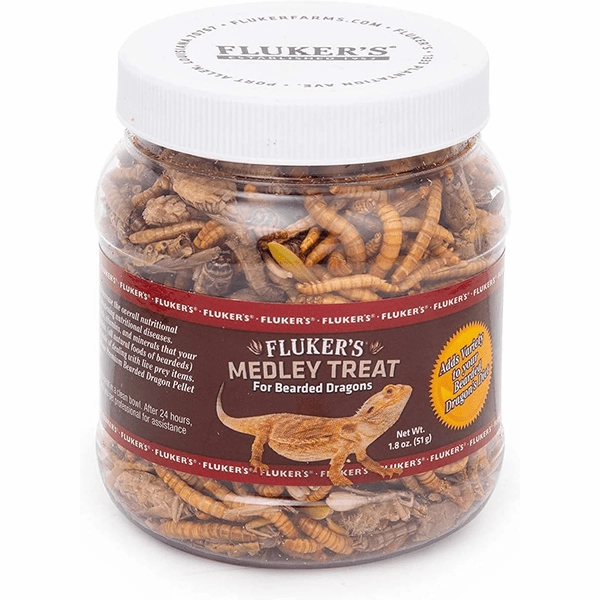 Fluker's Freeze Dried Medley Bearded Dragon Treat