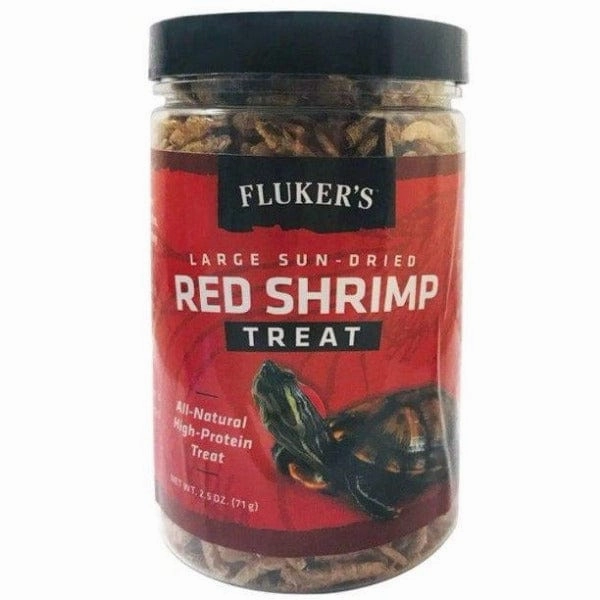 Fluker's Large Sun-Dried Red Shrimp Treat