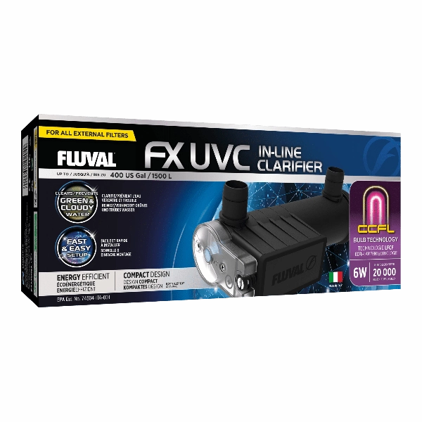 Fluval FX UVC In-Line Clarifier