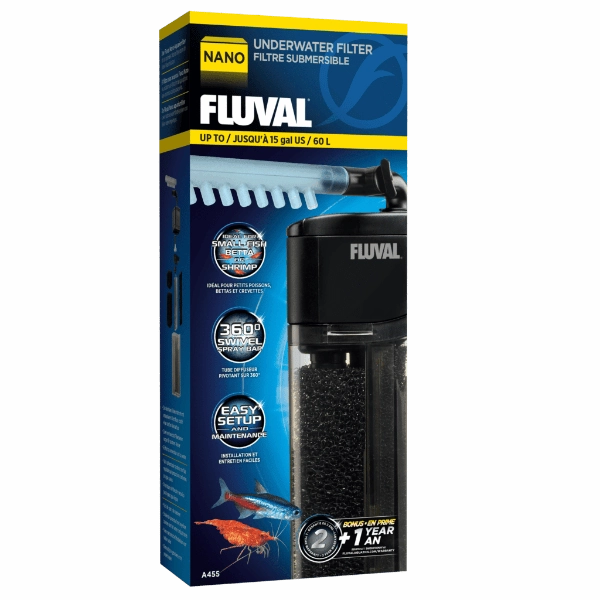 Fluval Nano Aquarium Underwater Filter