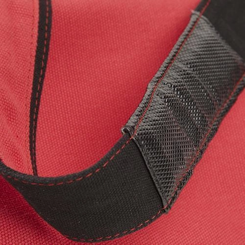 Foxy Pom Rescue Me Tote Canvas Dog Carrier Red