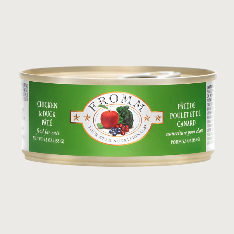 FROMM Four-Star Nutritionals Chicken & Duck Pt Food for Cats