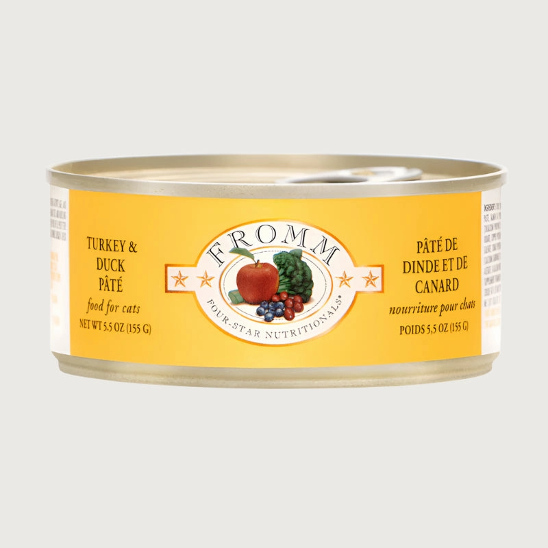 FROMM Four-Star Nutritionals Turkey & Duck Pt Food for Cats