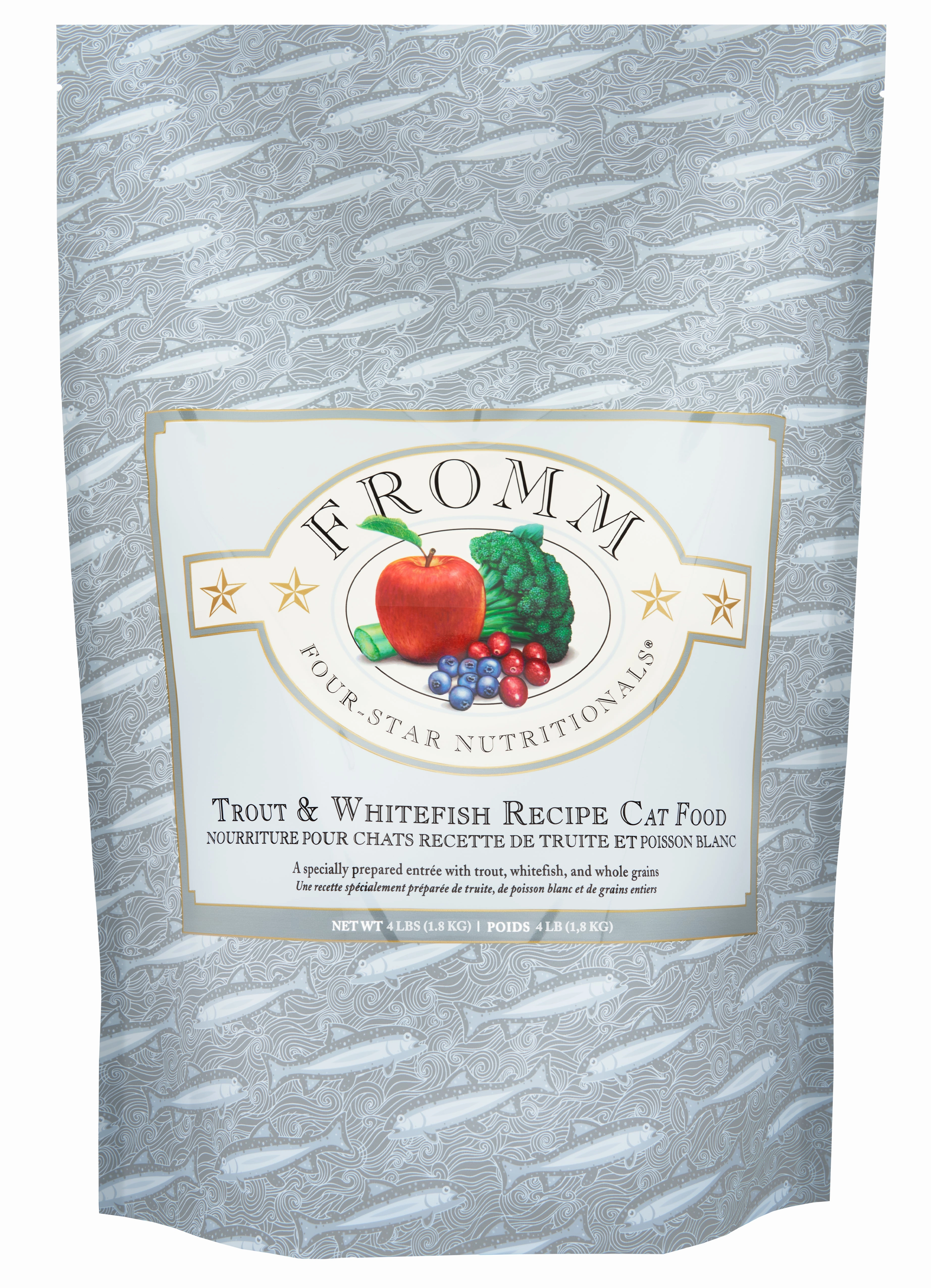 Fromm Four-Star Trout & Whitefish Dry Cat Food
