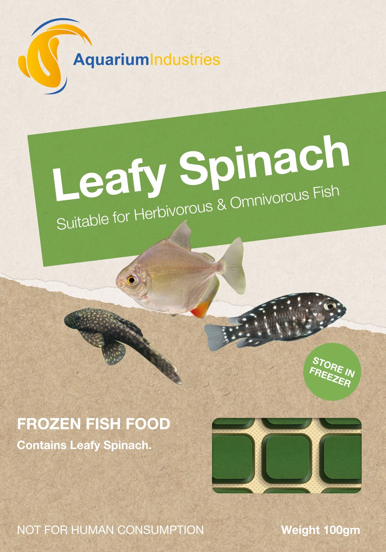 Frozen Leafy Spinach (100g)
