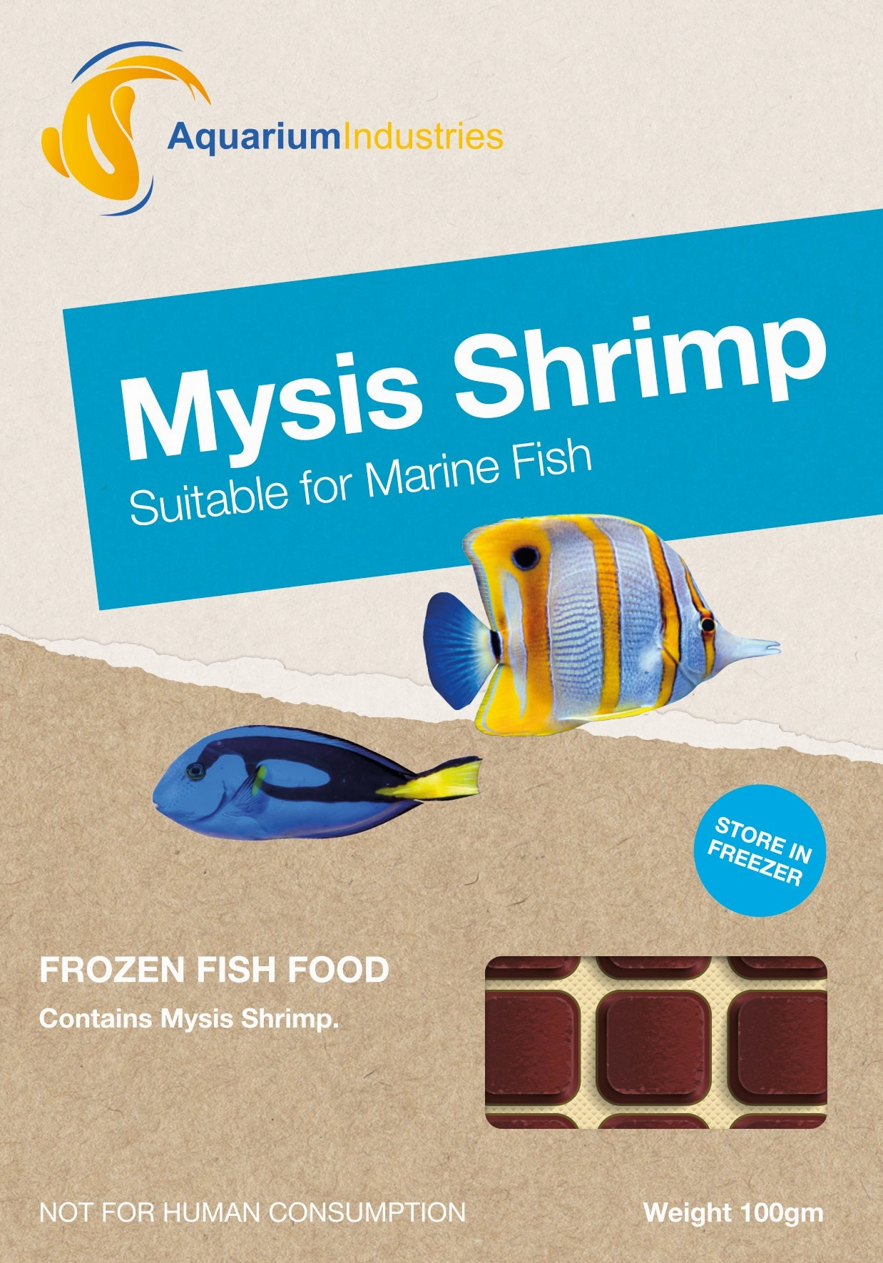 Frozen Mysis Shrimp (100g)