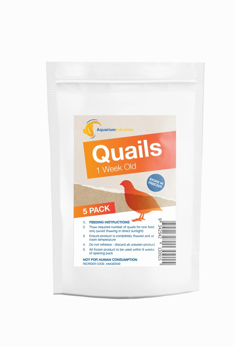 Frozen Quail 1 Week (5pk)
