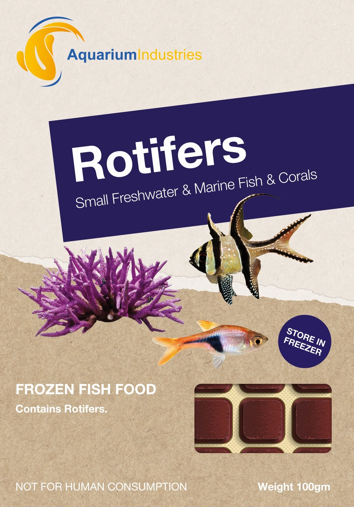 Frozen Rotifers (100g)