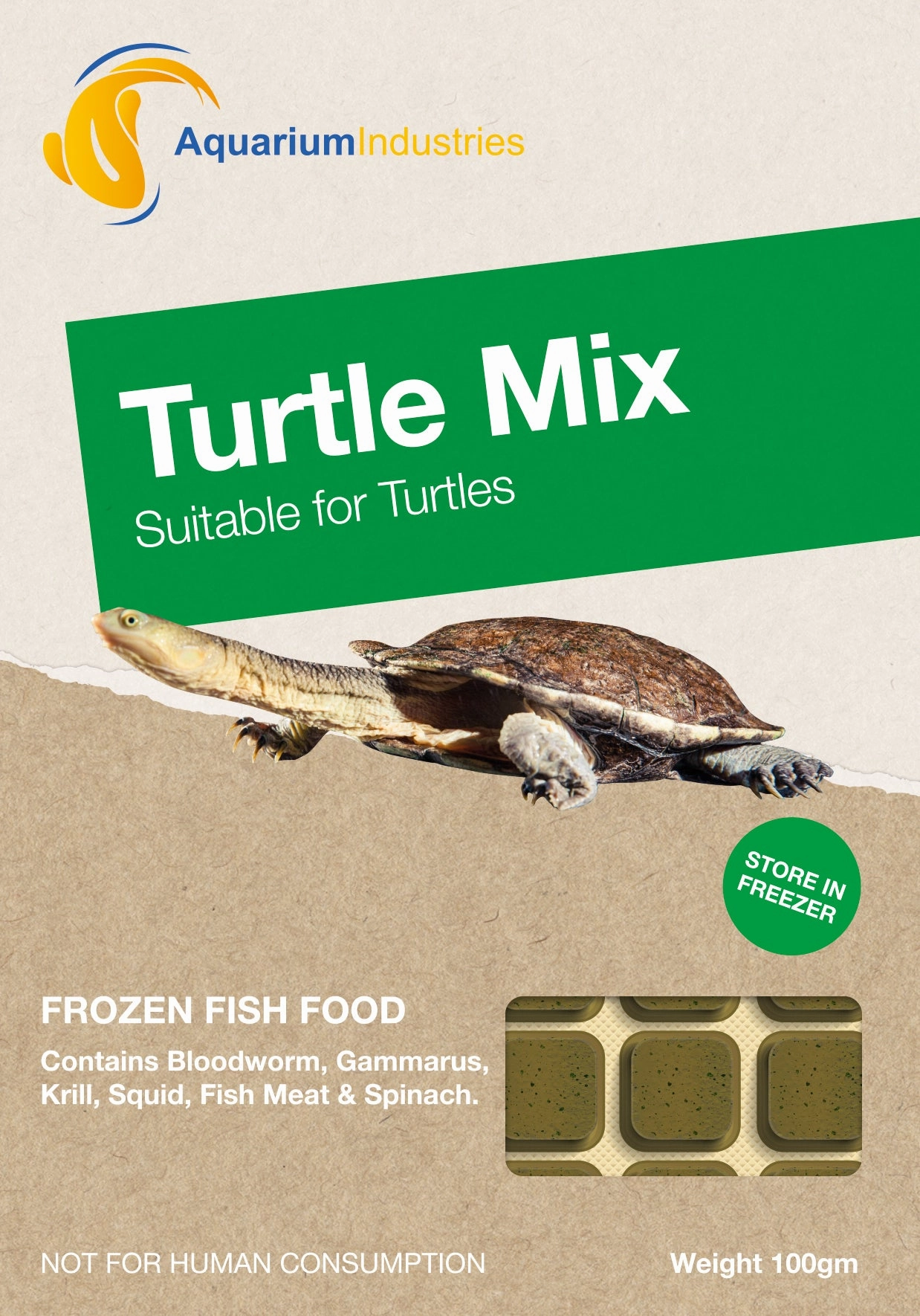 Frozen Turtle Mix (100g)