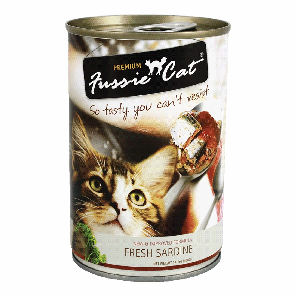 Fussie Cat Fresh Sardine 400g