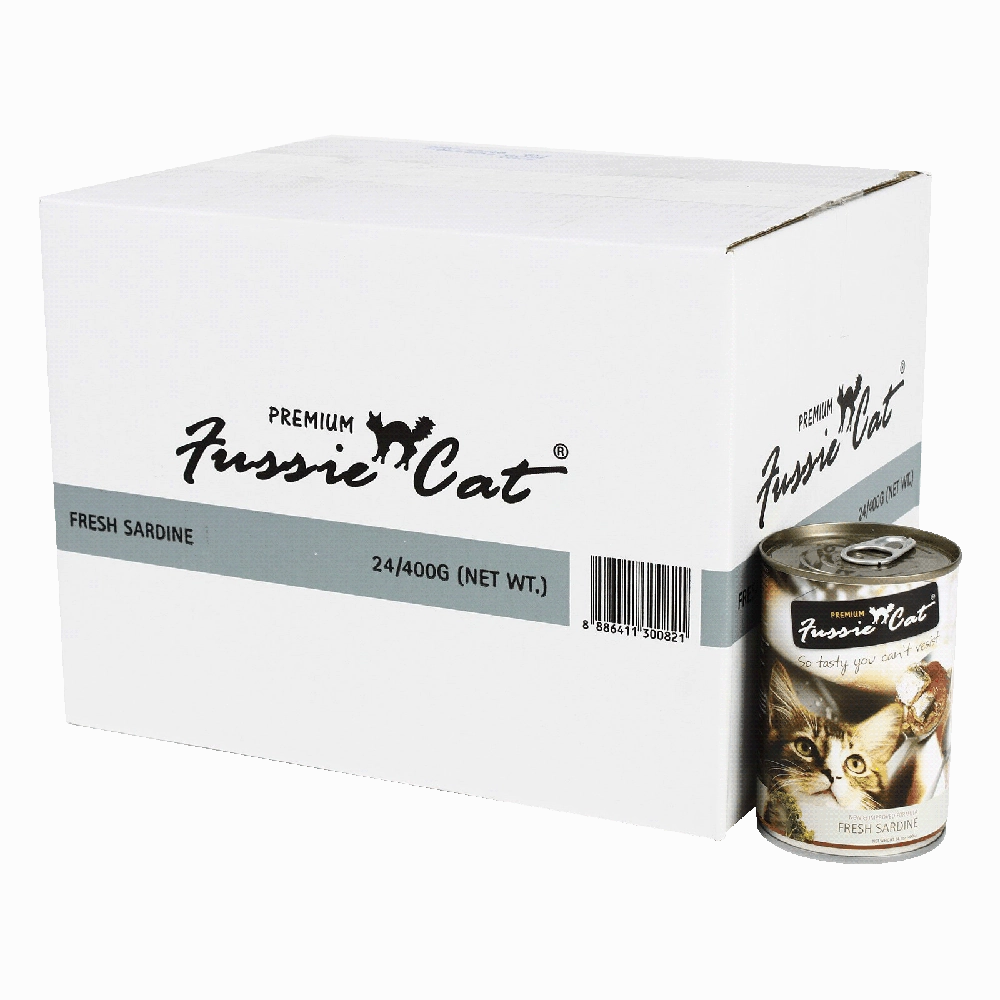 Fussie Cat Fresh Sardine 400g