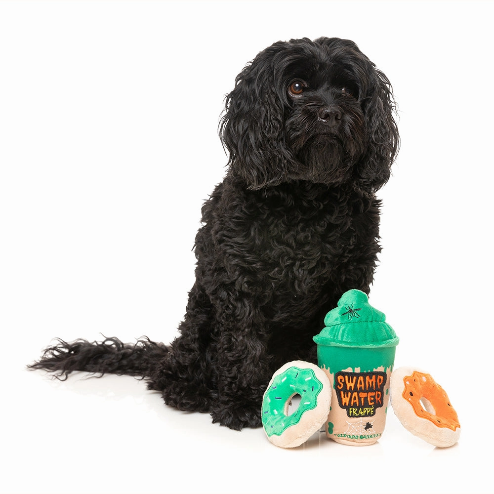 Fuzzyard Dog Plush Toy Halloween - Swamp Water Frappe & Donuts