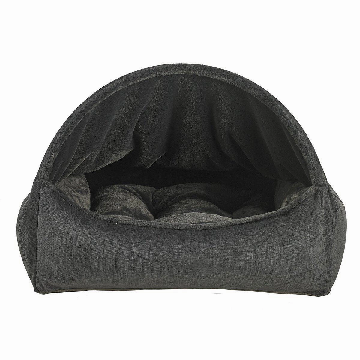 Galaxy Dream Fur Canopy Dog Bed