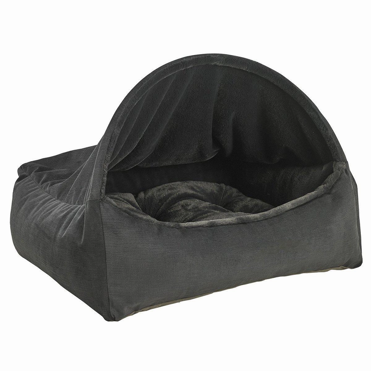 Galaxy Dream Fur Canopy Dog Bed