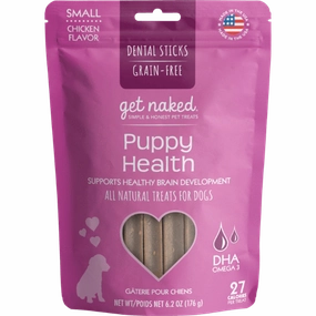 Get Naked Puppy Health Small Dental Chew Sticks