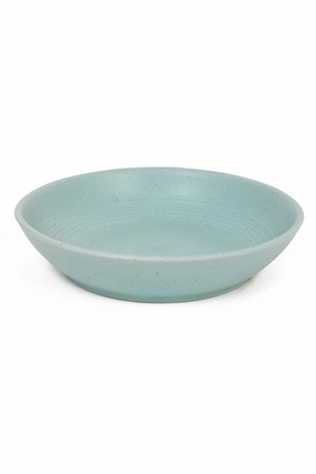 Great and Small Teal Stoneware Dish