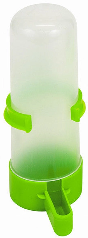 Green and White Tube Feeder/Drinker (Small)