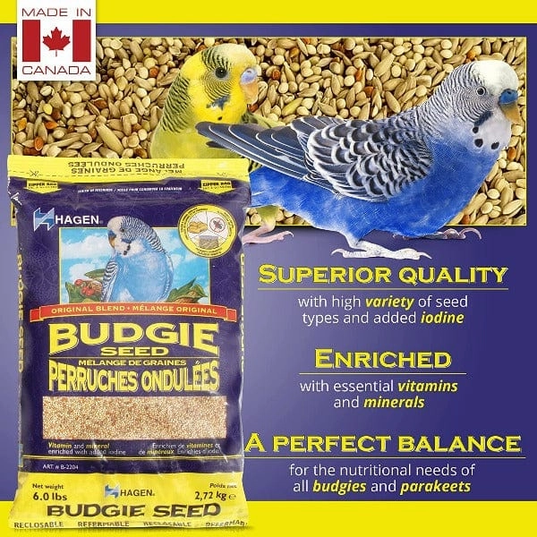 Hagen Budgie Staple VME Seed
