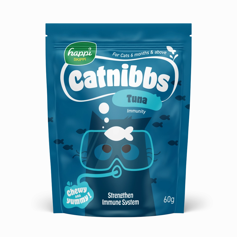 Happi Skippi Cat Treats Catnibbs Tuna Immunity 60g
