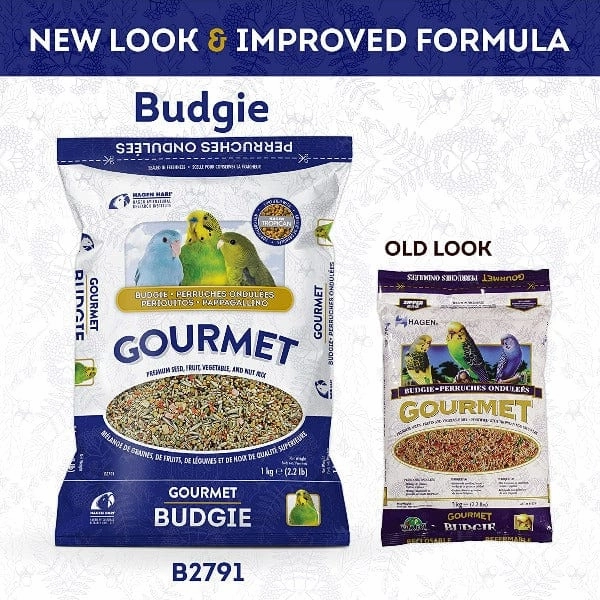 HARI Gourmet Premium Seed Mix for Budgies, 1kg