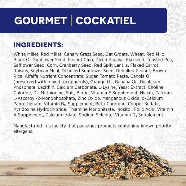 HARI Gourmet Premium Seed Mix For Cockatiels