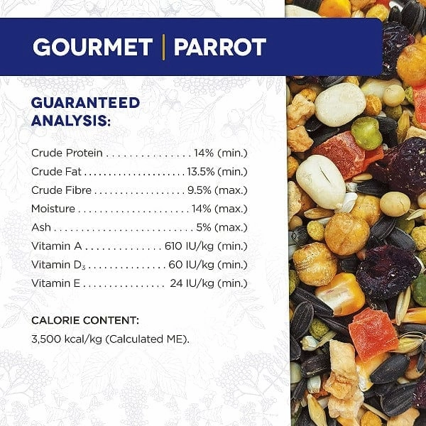 HARI Gourmet Premium Seed Mix for Parrots