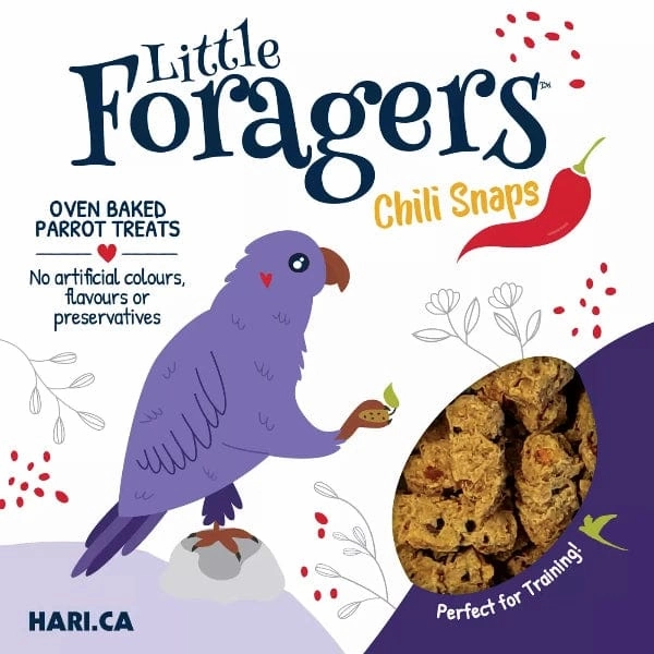 Hari Little Foragers Parrot Treats - Chili Snaps Bird Treats