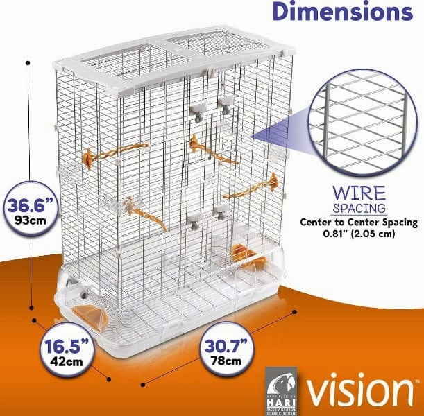 Hari Vision L12 Large Bird Cage